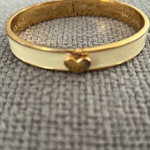 Kate Spade Gold and Cream Bracelet